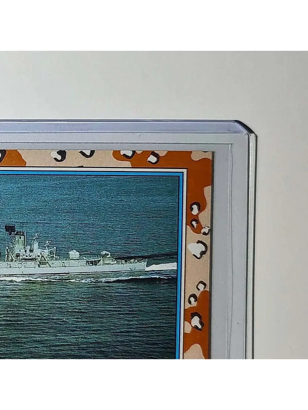 USS Sides 1991 Topps Desert Storm #126 Card